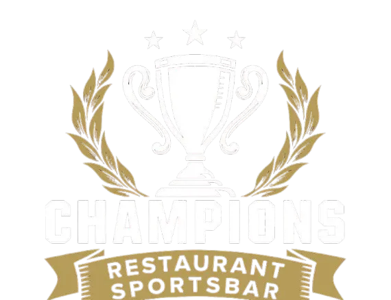 Logo Champions Restaurant und Sportsbar - Genießen Sie frisch zubereitete Speisen, kühle Getränke